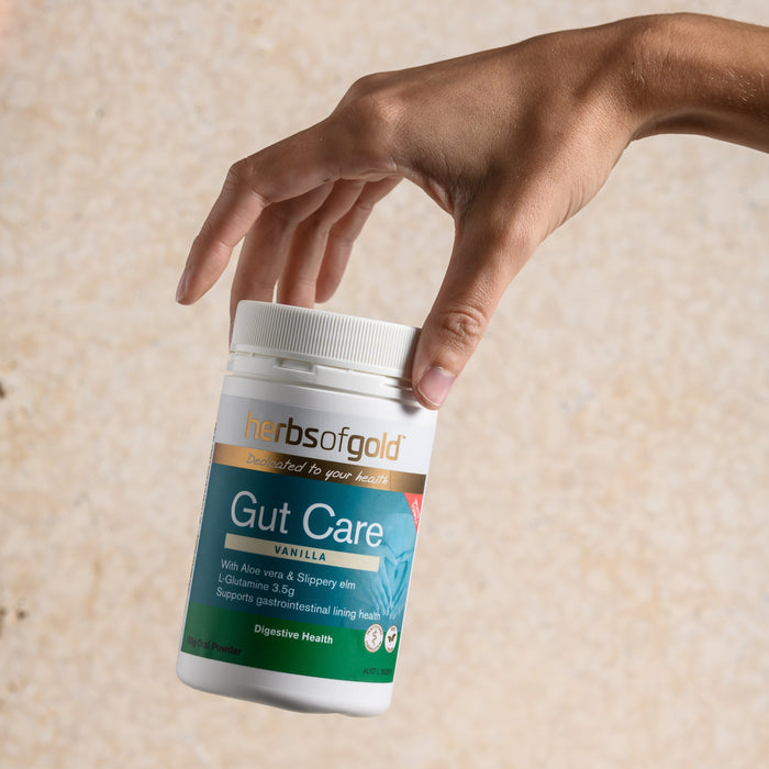 Herbs of Gold Gut Care 150g Oral Powder - Vanilla