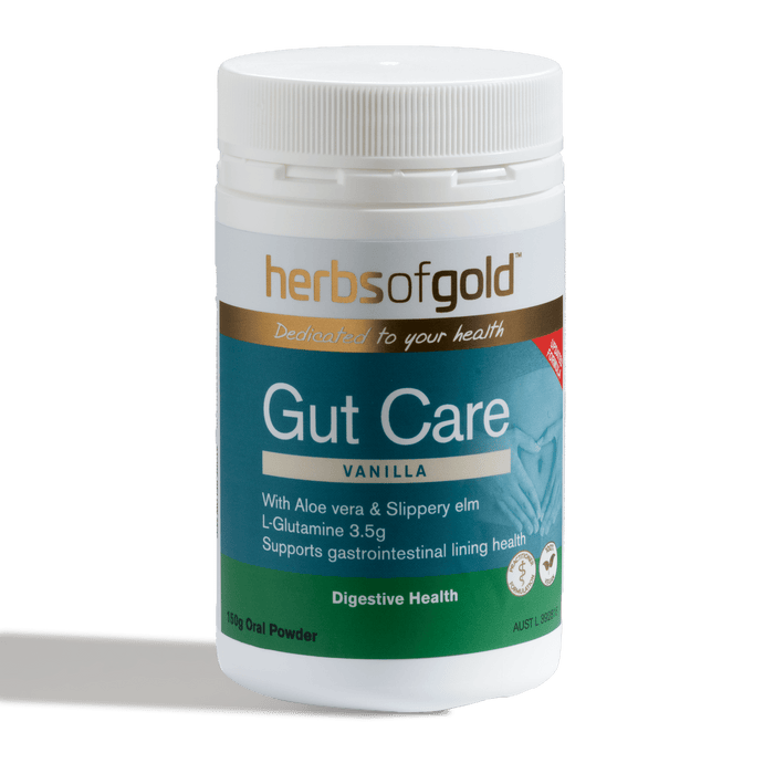 Herbs of Gold Gut Care 150g Oral Powder - Vanilla