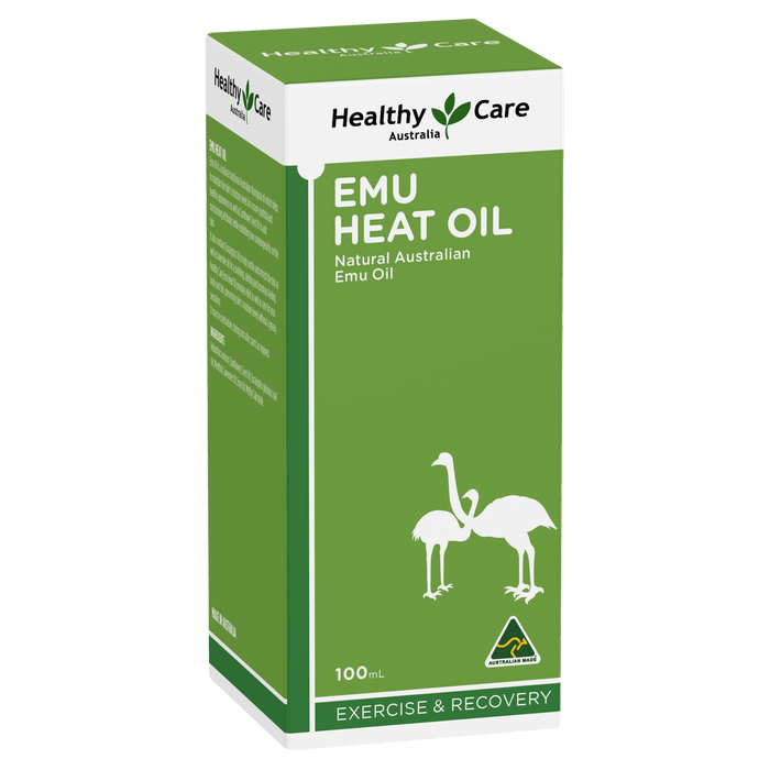 Healthy Care Emu Heat Oil 100mL EXP: 05/2026