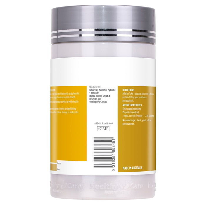 Healthy Care Propolis 3800 200 Capsules  11