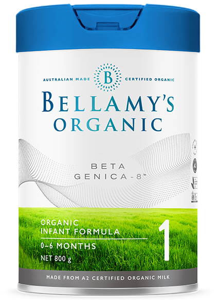 Bellamy’s Organic Beta Genica-8 Step 1 Infant Formula 0 - 6 Months 800g EXP: 09/24