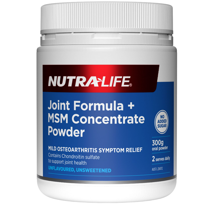 Nutra Life Joint Formula+MSM Concentrate powder 300g exp:04/2026