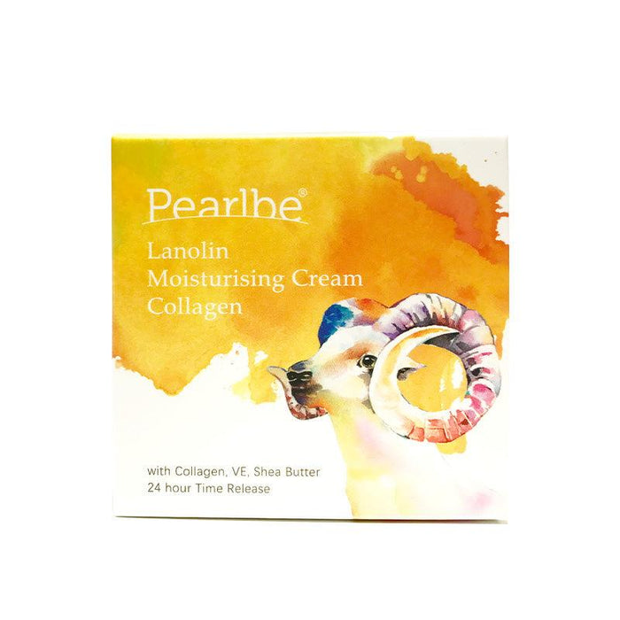 Pearlbe Lanolin Moisturising Cream Collagen 100g EXP:02/2026