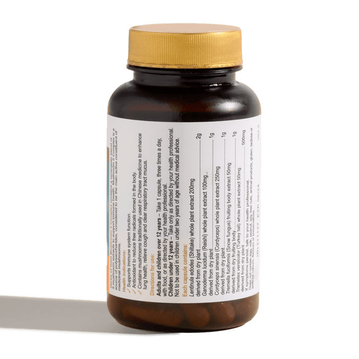 Herbs of Gold Mushroom 5 Complex 60Tabs 12