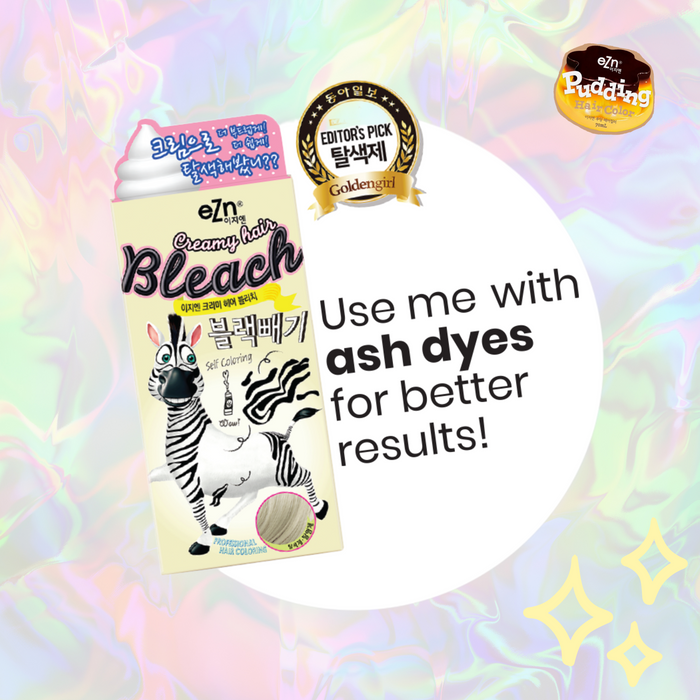 eZn Taeyeon's Pick Pudding Hair Colour Yellow Out Ash Toner - 07122024