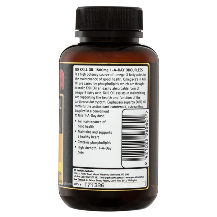 Go Healthy Krill Oil 1500mg 60 Capsules 08