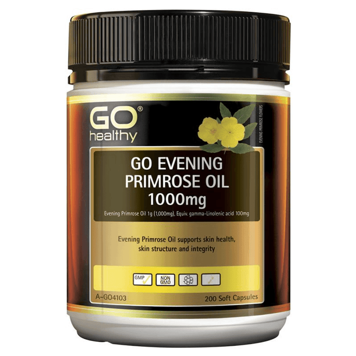 GO Healthy Evening Primrose Oil 1000mg 200 Capsules