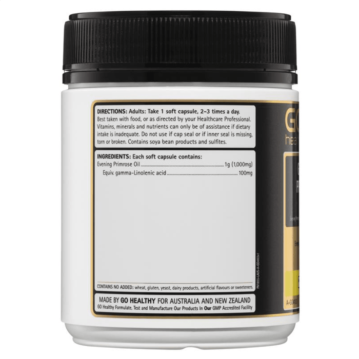 GO Healthy Evening Primrose Oil 1000mg 200 Capsules