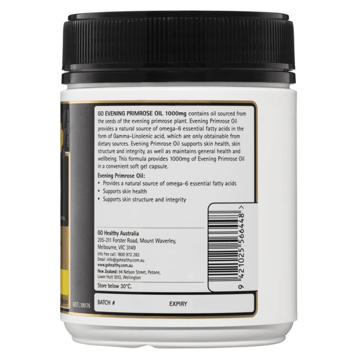 GO Healthy Evening Primrose Oil 1000mg 200 Capsules