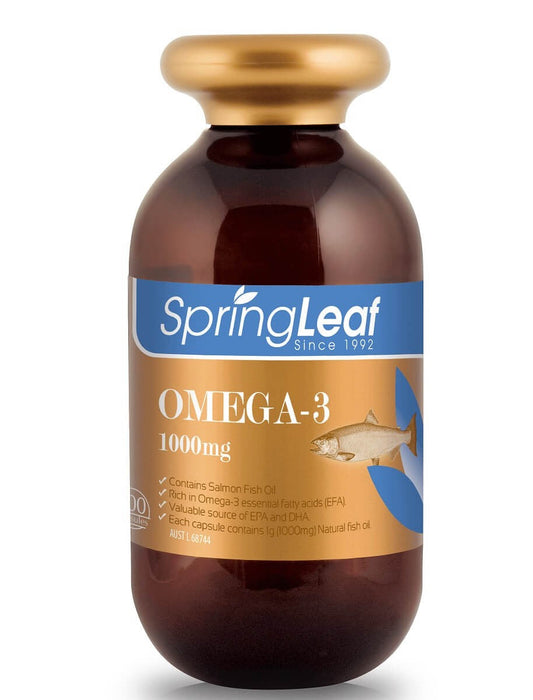 Spring Leaf Omega3 1000mg 400 Capsules Premium  EXP:08/2026