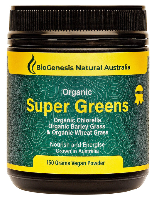 BioGenesis Organic Super Greens Powder 150 grams
