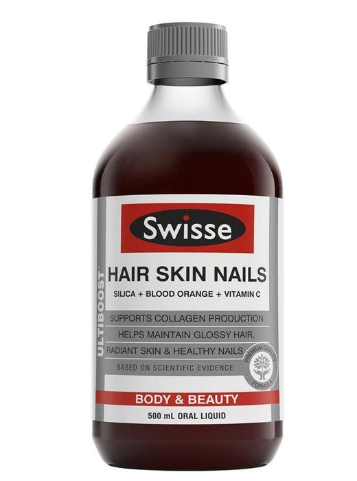 Swisse Hair Skin Nails 500mL Liquid EXP: 06/2024