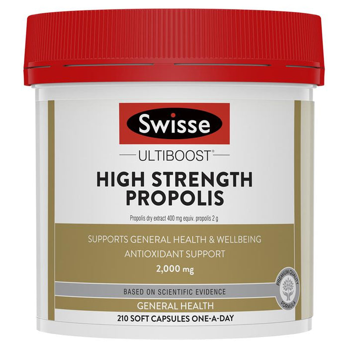 Swisse High Strength Propolis 2000mg 210 Capsules EXP: 09/2025