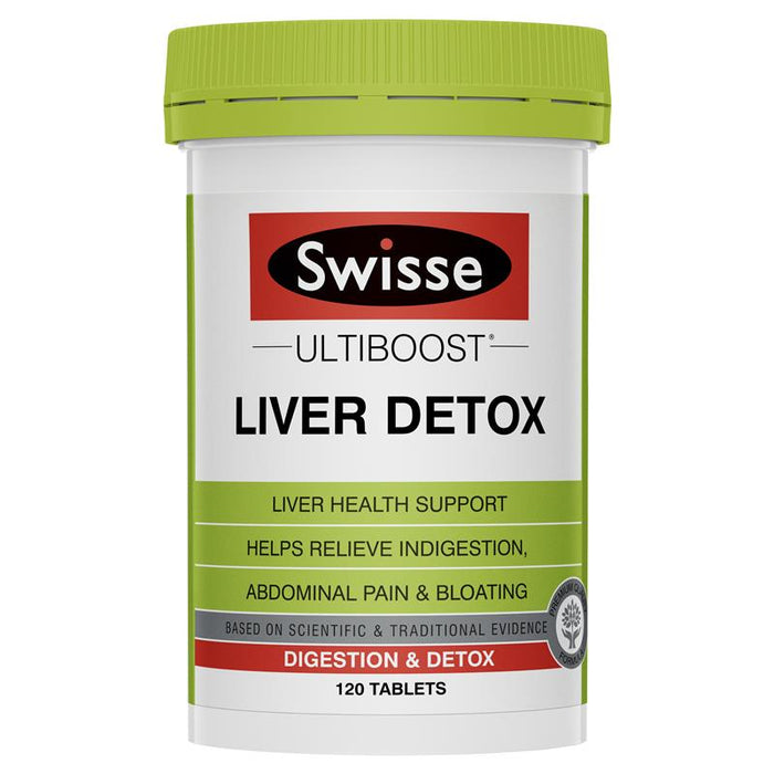 Swisse Ultiboost Liver Detox 120 Tablets EXP: 03/2026