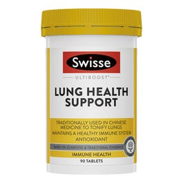 Swisse Lung Health Support 90 Tablets EXP:06/2025