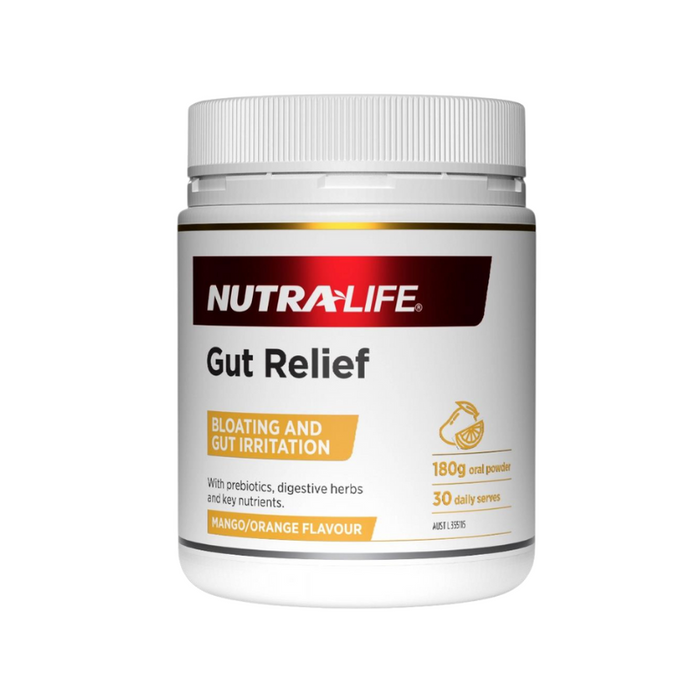 Nutra-Life Gut Relief Powder 180g EXP: 08/2025