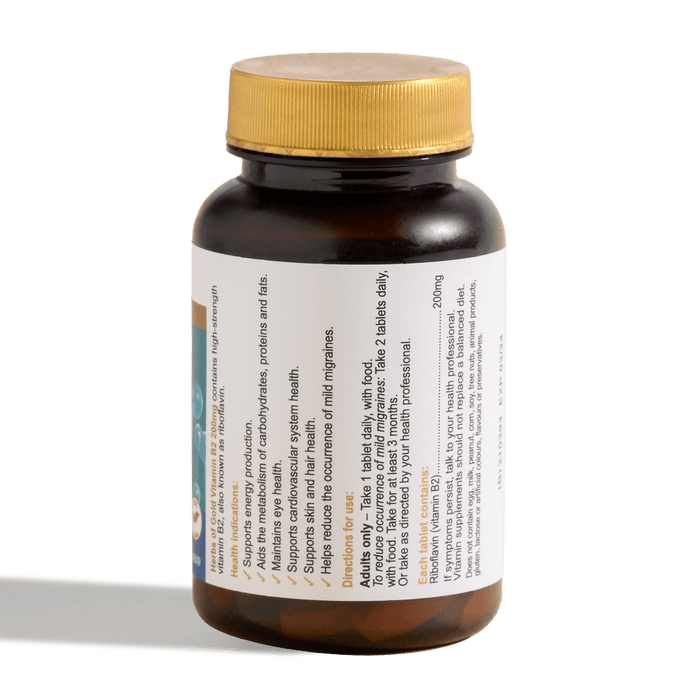 Herbs of Gold Vitamin B2 200mg 60Tabs EXP:09/2024