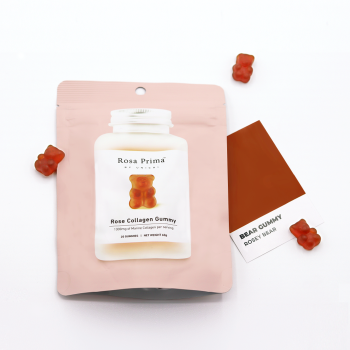 Unichi Rose Collagen Gummy 20 Gummies