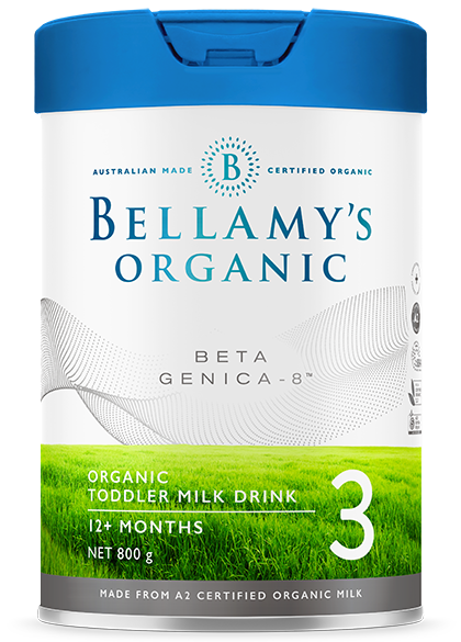 Bellamy’s Organic Beta Genica-8 Step 3 Toddler Milk Drink 12 Months - 3 Years 800g EXP:07/2024