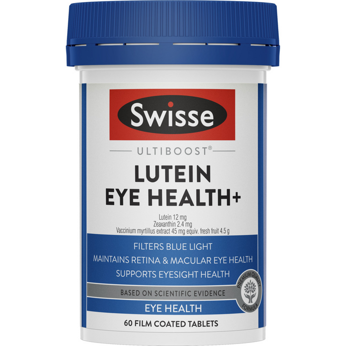 Swisse Ultiboost Lutein Eye Health 60 Tabs  EXP: 02/2025
