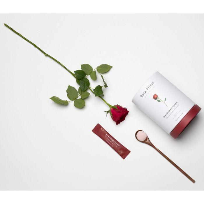 Unichi Rosa Prima Rose Collagen Powder Sachets  062024