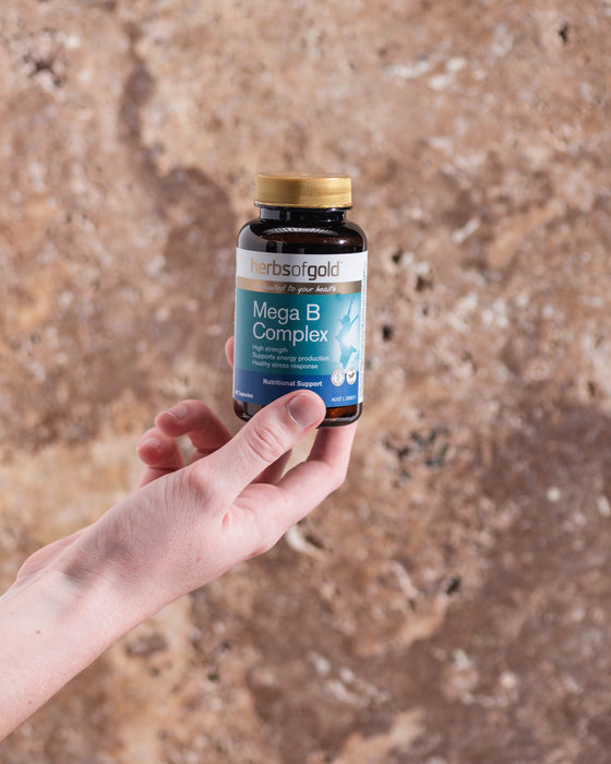 Herbs of gold Mega B Complex 60 Capsules