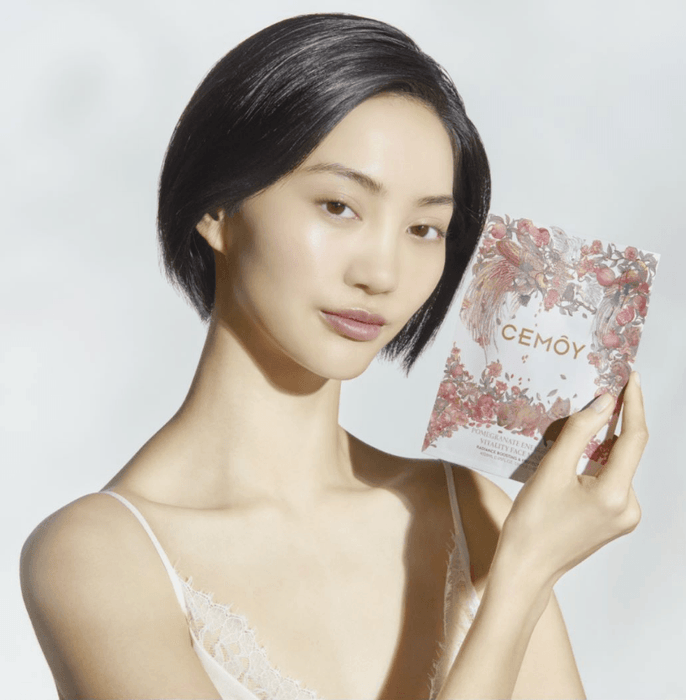 Cemoy Pomegranate Energetic Vitality Face Mask 5 Sheets
