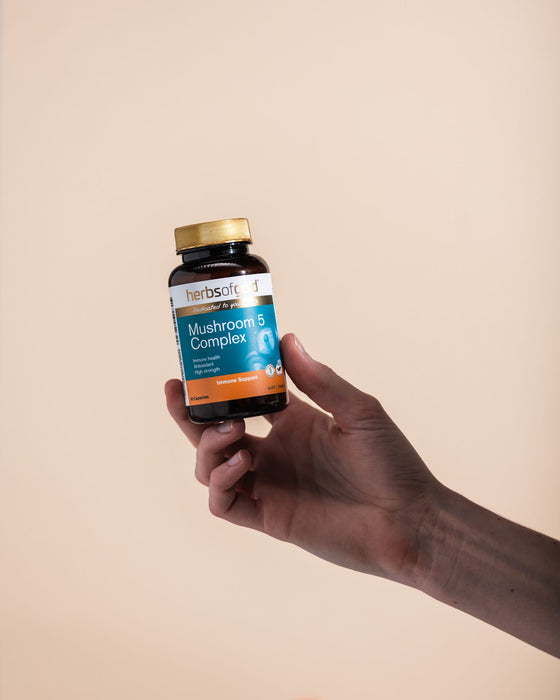 Herbs of Gold Mushroom 5 Complex 60Tabs 12