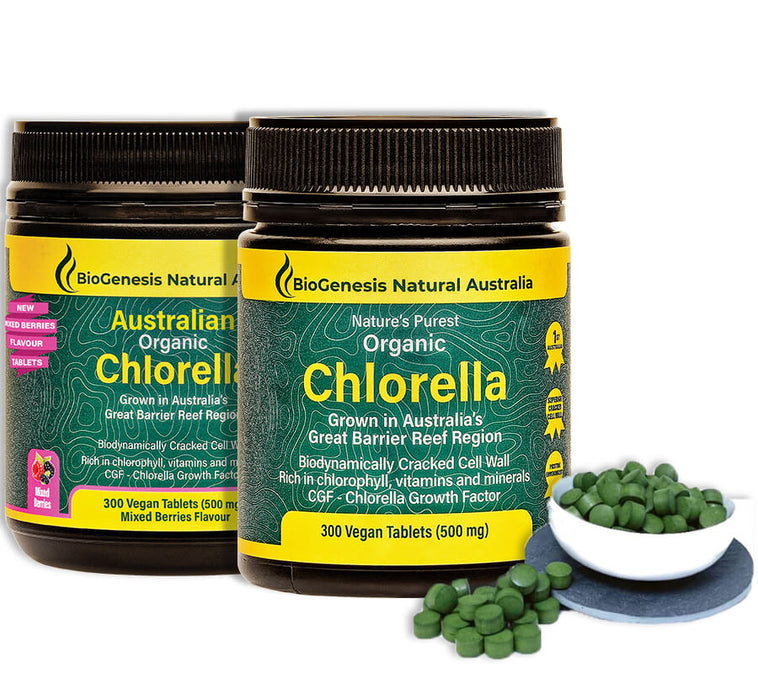 BioGenesis Organic Chlorella 300 Tablets