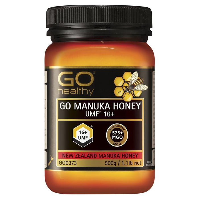 GO Healthy Manuka Honey UMF 16 (MGO 575 ) 500gm EXP:02/2027