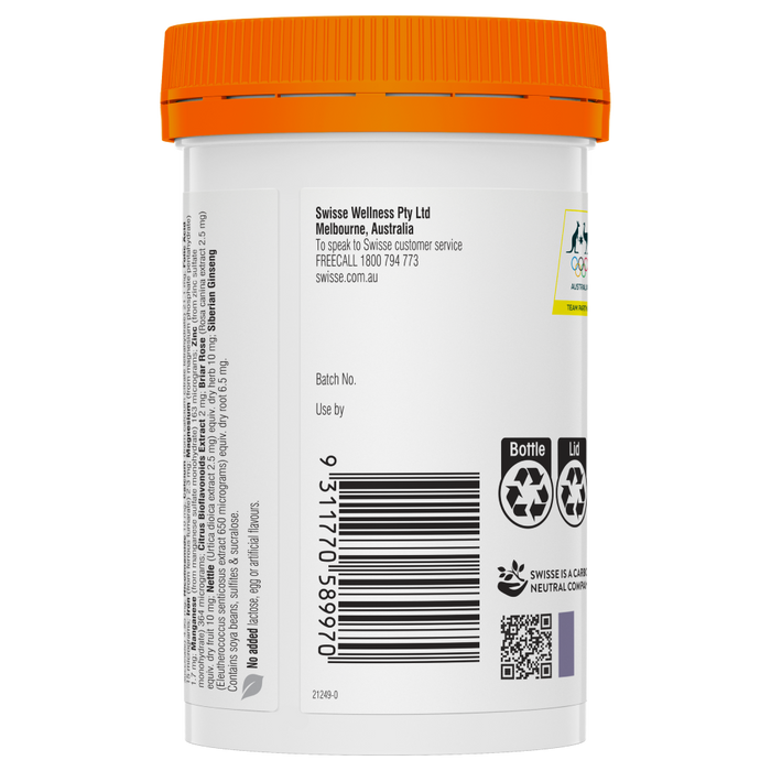 Swisse Ultivite Children's Multivitamin 120 Chewable Tablets Orange Kids Multi