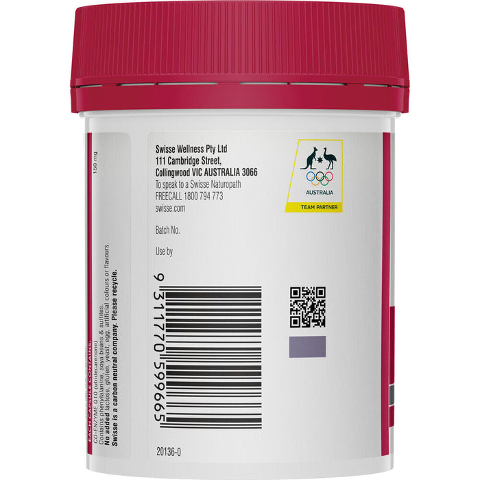 Swisse Ultiboost Co-Enzyme Q10 150mg 180 Capsules   01