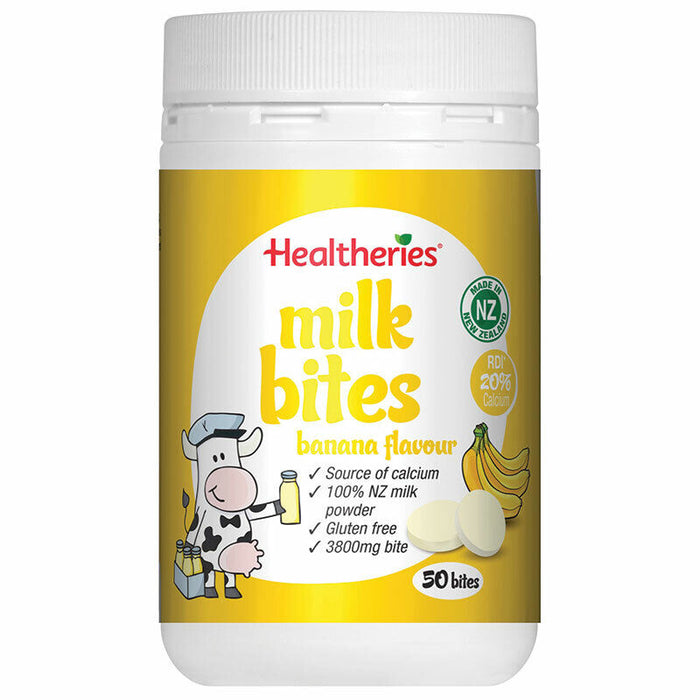Healtheries Milk Bites (Banana) 50 Bites 185g EXP: 01/2024