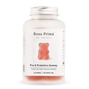 Unichi-Rose Collagen + Pre & Probiotics Gummies TWIN PACK   102024