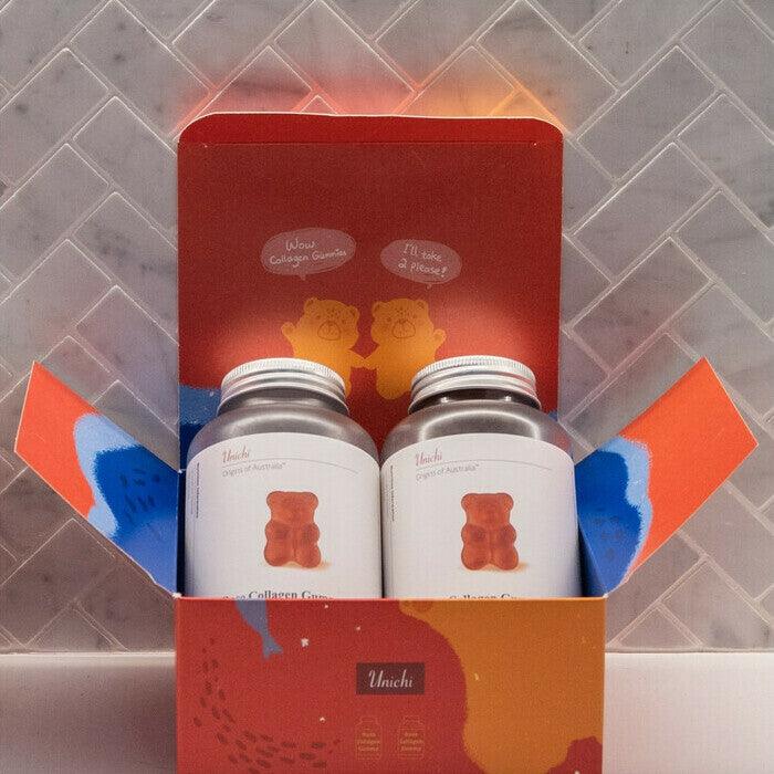 Unichi Rose Collagen Gummy Twin Pack
