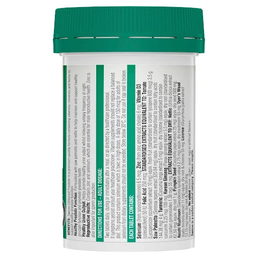 Swisse Prostate 50 tablets Ultiboost EXP: 01/2025